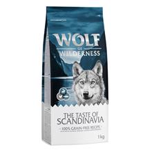 Bild Blandat provpack: 3 x 1 kg Wolf of Wilderness Adult Regions - Canada, Scandinavia, Mediterranean