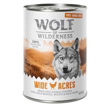Bild Wolf of Wilderness Free Range 6 x 400 g - High Valley - Free Range Beef
