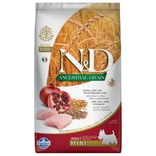 Bild Farmina N&D Low Grain Puppy Mini Chicken & Pomegranate - Ekonomipack: 2 x 7 kg