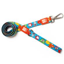 Bild Max & Molly Little Monsters Short Leash koppel - Stl. XS: 120 cm långt, 10 mm brett