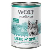 Bild Ekonomipack: Wolf of Wilderness 24 x 400 g - Arctic Spirit - Reindeer