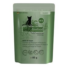 Bild Ekonomipack: catz finefood i portionspåse 16 x 85 g - Kyckling & fasan