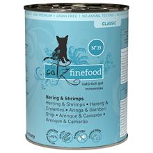 Bild Ekonomipack: catz finefood på burk 12 x 400 g - Sill & räkor