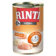 Bild Ekonomipack: RINTI Sensible 24 x 400 g - Kyckling & ris