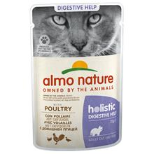 Bild Almo Nature Holistic Digestive Help portionspåse - 12 x 70 g med fjäderfä