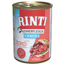 Bild Ekonomipack: RINTI 24 x 400 g - Junior Nötkött