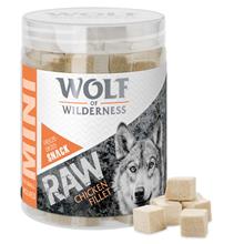 Bild Wolf of Wilderness - RAW Snacks i ekonomipack! NY: Mini Kycklingfilé (240 g)