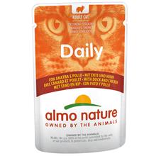 Bild Almo Nature Daily Menu Pouch 6 x 70 g - Anka och kyckling