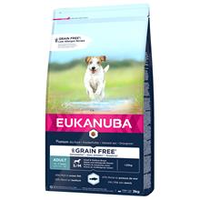 Bild Eukanuba Grain Free Adult Small / Medium Breed Salmon - 3 kg