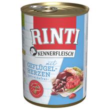 Bild Ekonomipack: RINTI 24 x 400 g - Fågelhjärtan