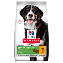 Bild Hill's Science Plan Adult 6+ Senior Vitality Large Chicken Ekonomipack: 2 x 14 kg