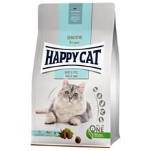 Bild Happy Cat Sensitive Skin & Coat - Ekonomipack: 2 x 4 kg