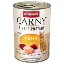 Bild Animonda Carny Single Protein Adult 6 x 400 g - Kyckling pur