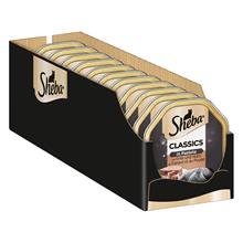 Bild Ekonomipack: 44 x 85 g Sheba portionsform - Classics Paté Anka & kyckling