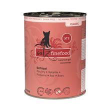 Bild Ekonomipack: catz finefood på burk 12 x 400 g - Fågel