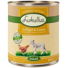 Bild Lukullus Fågel & lamm - 6 x 800 g