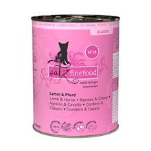 Bild Ekonomipack: catz finefood på burk 24 x 400 g - Lamm & häst