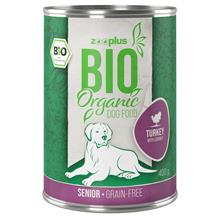 Bild zooplus Bio Senior Kalkon med morot - 6 x 400 g