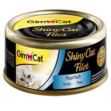 Bild GimCat ShinyCat Filet 12 x 70 g - Tonfisk