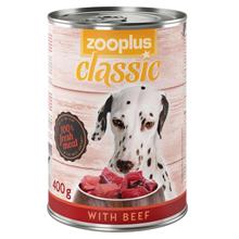 Bild Ekonomipack: zooplus Classic 24 x 400 g - Nötkött