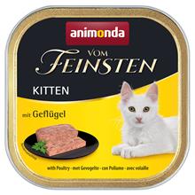 Bild Ekonomipack: Animonda vom Feinsten Kitten 36 x 100 g - Fågelkött