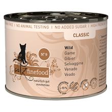 Bild Ekonomipack: catz finefood på burk 12 x 200 g - Vilt