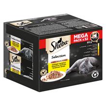 Bild Multipack Sheba Varieties portionsform 64 x 85 g - Selection in Sauce