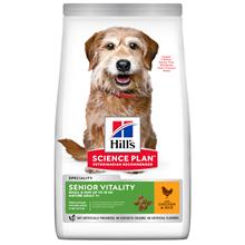 Bild Hill's Science Plan Mature Adult 7+ Senior Vitality Small & Mini Chicken - Ekonomipack: 2 x 6 kg