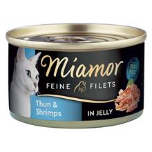 Bild Blandpack: Miamor Fine Filets 12 x 100 g - Blandpack I 4 sorter