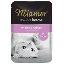 Bild Ekonomipack: Miamor Ragout Royale i sås 44 x 100 g -  Anka & fågel