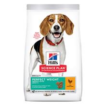 Bild Hill's Science Plan hundfoder till sparpris! - Adult 1+ Perfect Weight Medium Chicken (12 kg)