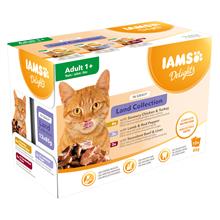 Bild IAMS Delights Adult i sås 12 / 24 x 85 g - Land Mix 24 x 85 g