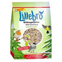 Bild Lillebro vildfågelfoder utan skal - 3 x 4 kg