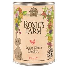 Bild Rosie's Farm Puppy 6 x 400 g  - Puppy: Chicken