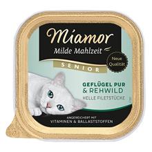 Bild Miamor Mild Meal 6 x 100 g - Senior: Höns & rådjur