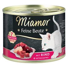 Bild Ekonomipack: Miamor Feine Beute 24 x 185 g - Nötkött