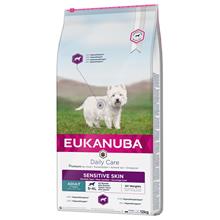 Bild 10 + 2 kg på köpet! 12 kg Eukanuba torrrfoder - Adult Sensitive Skin