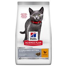 Bild Hill's Science Plan Sterilised Kitten Chicken - 10 kg