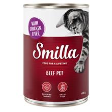 Bild Ekonomipack: Smilla Beef Pot 24 x 400 g Nötkött & kycklinglever