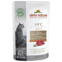 Bild Ekonomipack: Almo Nature HFC Jelly Pouch 24 x 55 g - Tonfisk & skarpsill