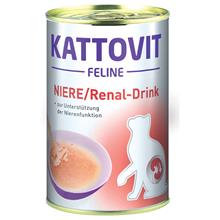 Bild 10 + 2 på köpet! 12 x 135 ml Kattovit Drink - Renal