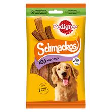 Bild Pedigree Schmackos Ekonomipack: 3 sorter 14 x 144 g (14 x 20 st)