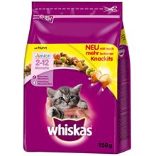 Bild Whiskas Junior Kyckling - Ekonomipack: 2 x 1,9 kg