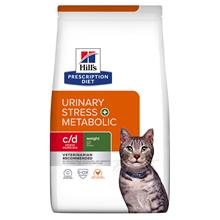 Bild Hill's Prescription Diet c/d Urinary Stress + Metabolic kattfoder - 8 kg