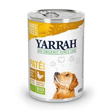 Bild Yarrah Organic Paté Kyckling - Ekonomipack: 12  x 400 g