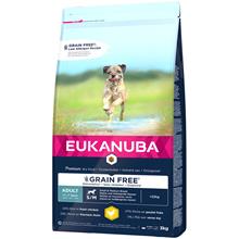 Bild Eukanuba Grain Free Adult Small / Medium Breed Chicken - 3 kg
