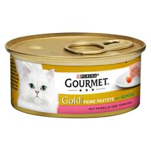 Bild 24 + 12 på köpet! 36 x 85 g Gourmet Gold - Fin paté - Öring & tomater