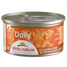 Bild Ekonomipack: Almo Nature Daily Menu 24 x 85 g - Bitar med kalkon & anka