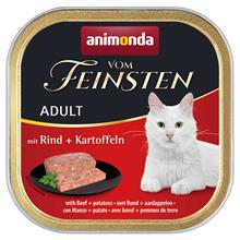 Bild Ekonomipack: Animonda vom Feinsten Adult 32 x 100 g - Nötkött & potatis