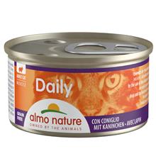 Bild Ekonomipack: Almo Nature Daily Menu 24 x 85 g - Mousse med kanin